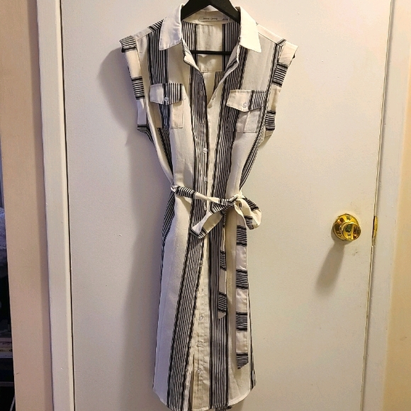 🍒2/$30 Bishop + Young striped tunic / dress - Picture 1 of 10